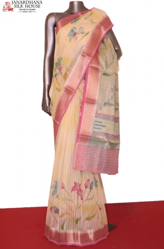 Pure Printed Kota Cotton Saree